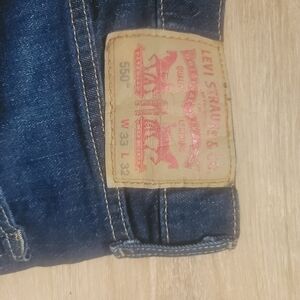 Levi's 550 Men's Dark Blue Relaxed Jeans